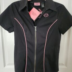 Black and Pink Kids Shirt